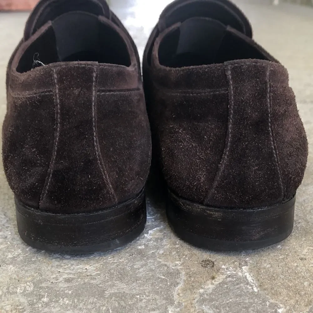 Prada Suede Oxfords